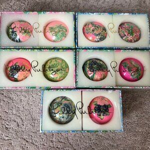 Lilly Pulitzer Christmas Ornaments ~ New 5  Boxes / 10 Ornaments